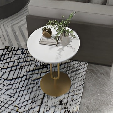 Streamlined Style: Sleek Metal Side Table
