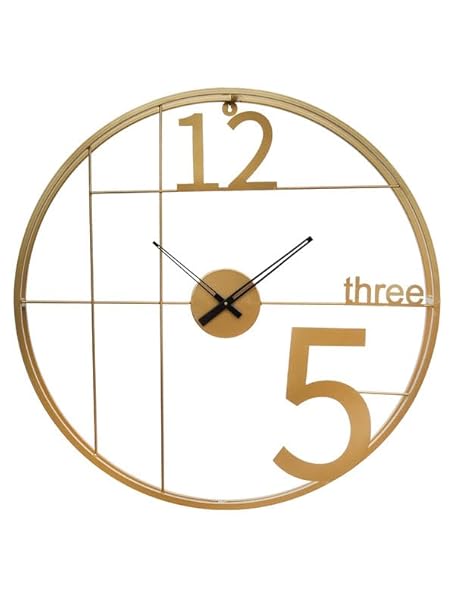 Precision Metal: The Modern Wall Clock - Ace Crafts Emporio