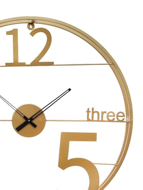Precision Metal: The Modern Wall Clock - Ace Crafts Emporio