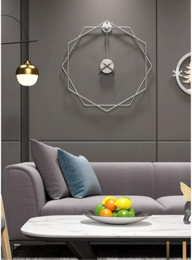 Modern Metal Fusion: The Stylish Wall Clock - Ace Crafts Emporio