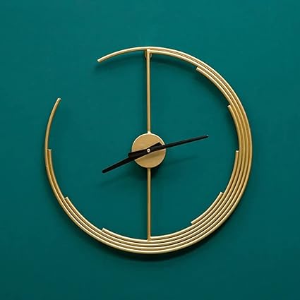 Minimalist Metal: The Modern Wall Clock - Ace Crafts Emporio