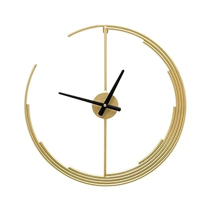 Minimalist Metal: The Modern Wall Clock - Ace Crafts Emporio