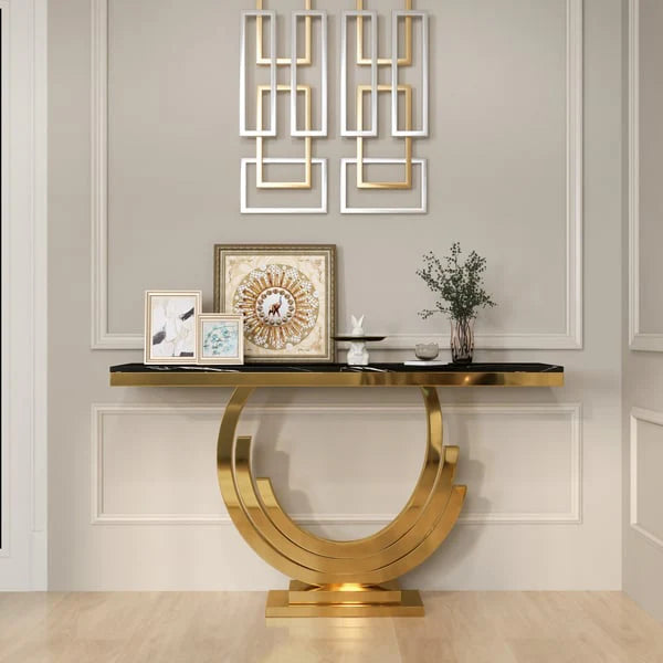 Marble Perfection: A Regal Touch for Your Home with a Console Table - Ace Crafts Emporio