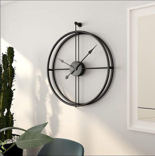 Modern Artistry: The Metal Wall Clock - Ace Crafts Emporio