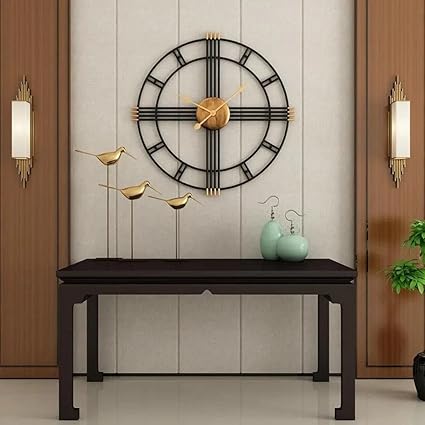 Modern Luxe: The Metal Wall Clock - Ace Crafts Emporio