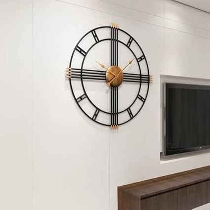 Modern Luxe: The Metal Wall Clock - Ace Crafts Emporio