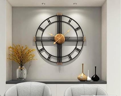 Modern Luxe: The Metal Wall Clock - Ace Crafts Emporio