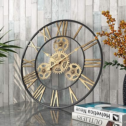 Modern Metal Magic: The Wall Clock - Ace Crafts Emporio