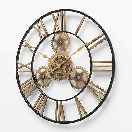 Modern Metal Magic: The Wall Clock - Ace Crafts Emporio