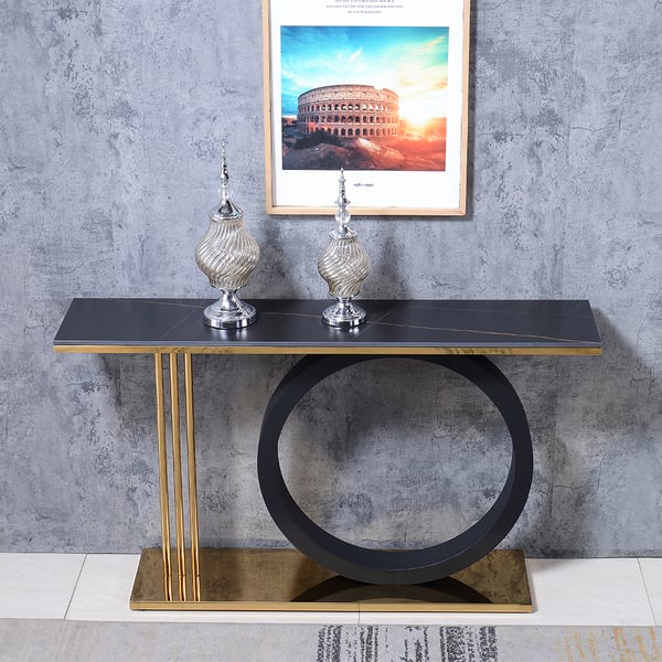 Urban Edge: The Metal Console Table for Contemporary Spaces - Ace Crafts Emporio