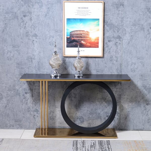 Urban Edge: The Metal Console Table for Contemporary Spaces - Ace Crafts Emporio