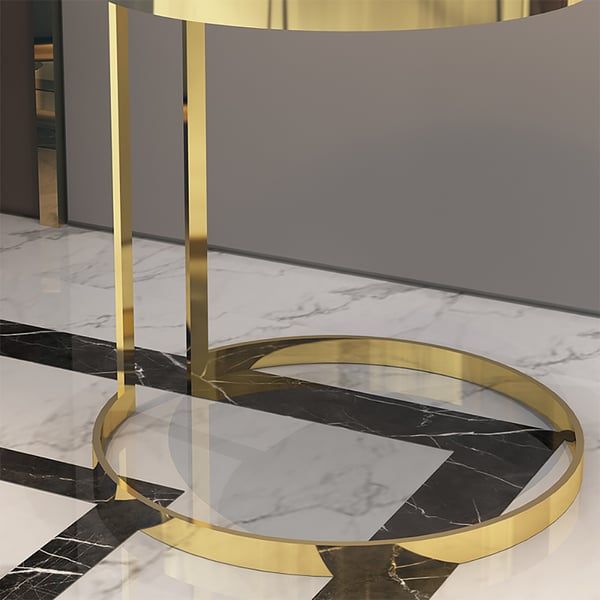 Metallic Marvel: The Perfect Side Table - Ace Crafts Emporio