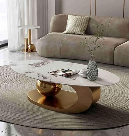 Contemporary Fusion Nesting Table Ensemble: Metal Marvels - Ace Crafts Emporio