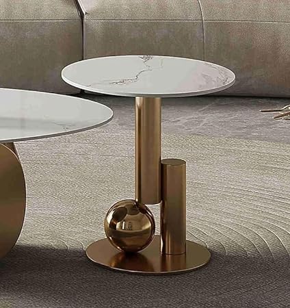Contemporary Fusion Nesting Table Ensemble: Metal Marvels - Ace Crafts Emporio
