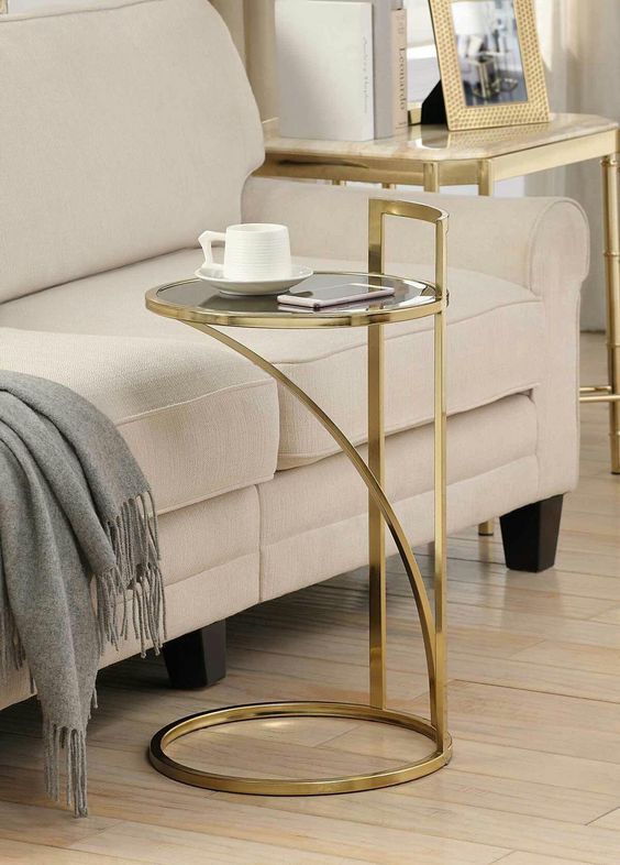 Forged Elegance: The Metal Side Table - Ace Crafts Emporio