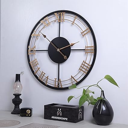 Timeless Metal: The Modern Metal Wall Clock - Ace Crafts Emporio