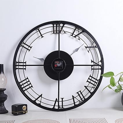Timeless Metal: The Modern Metal Wall Clock - Ace Crafts Emporio
