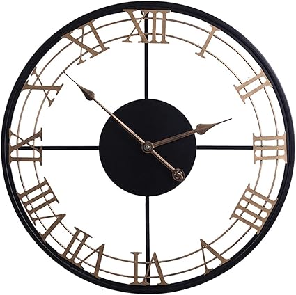 Timeless Metal: The Modern Metal Wall Clock - Ace Crafts Emporio