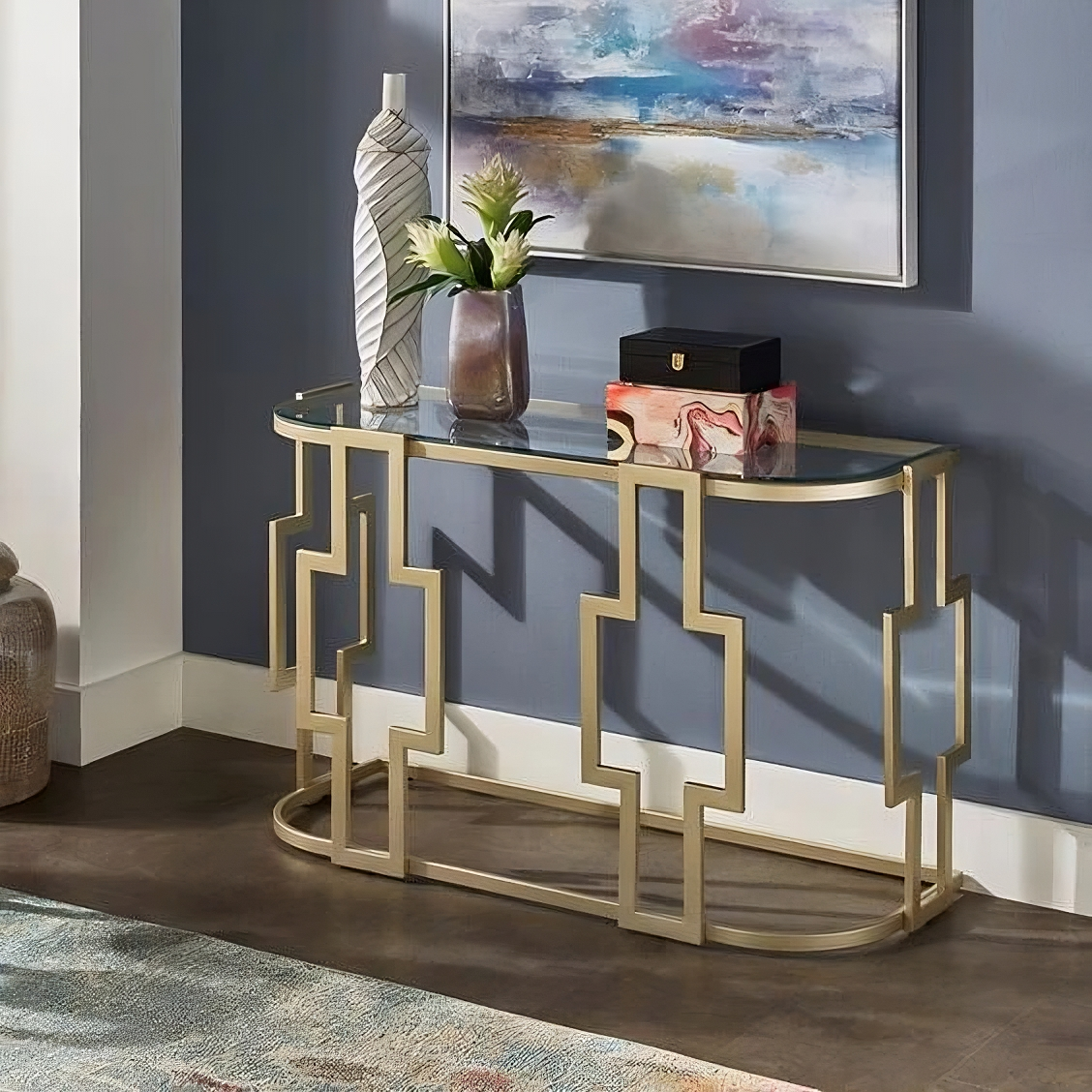 Elevate Your Space with this Stylish Console Table - Ace Crafts Emporio