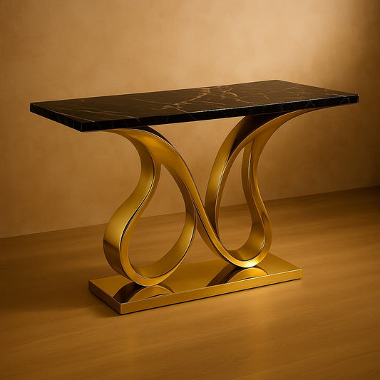 Eterna Curve PVD Console Table (ACE EXCLUSIVE DESIGN)