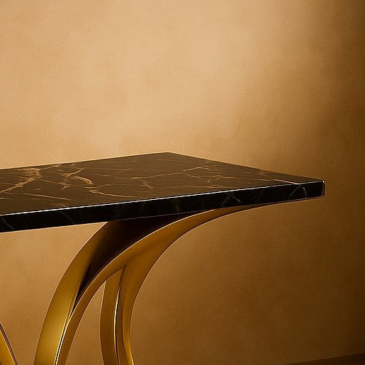Eterna Curve PVD Console Table