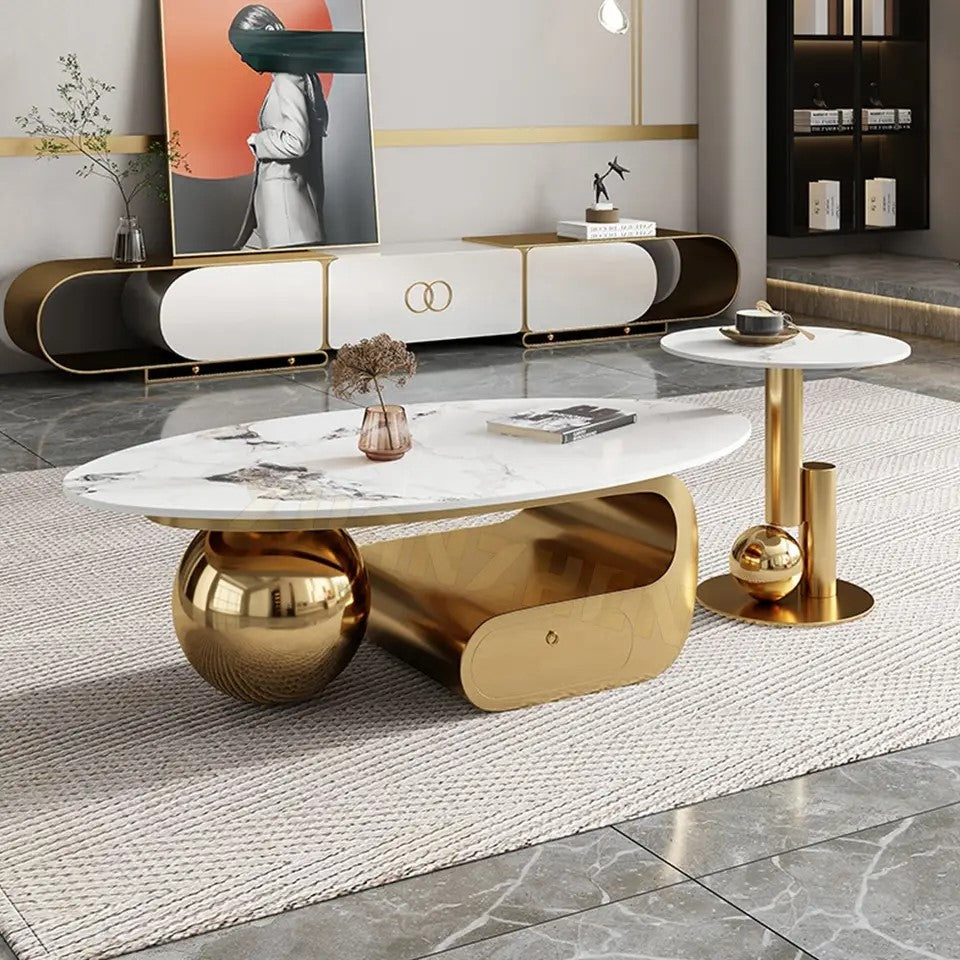 Modern Coffee Table with Side Table Set – Perfect for Cozy Living Spaces