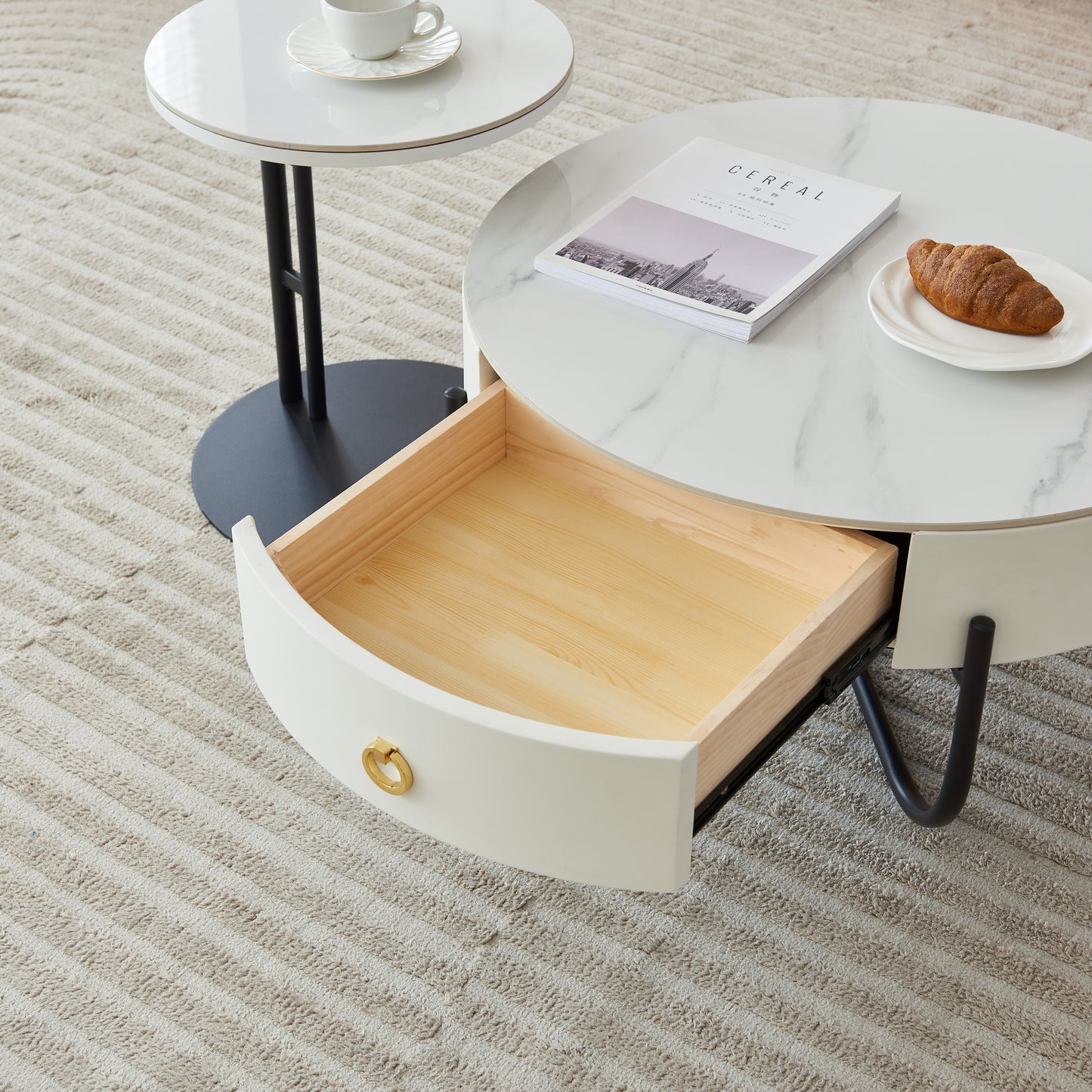 Modern Round Coffee Table Set for a Timeless Look