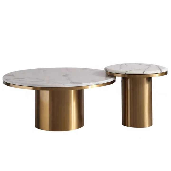 Round Nesting Table Set – Modern Design for Compact Elegance