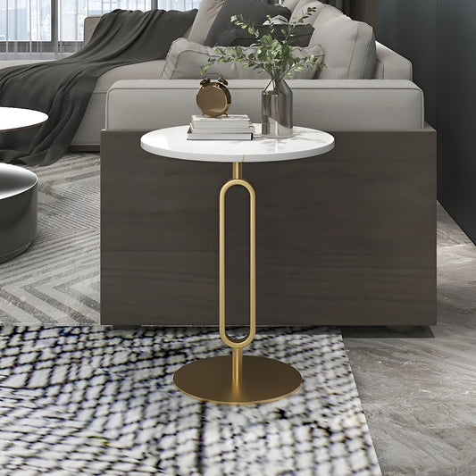 Streamlined Style: Sleek Metal Side Table