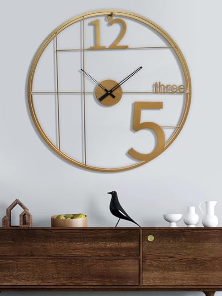 Precision Metal: The Modern Wall Clock - Ace Crafts Emporio