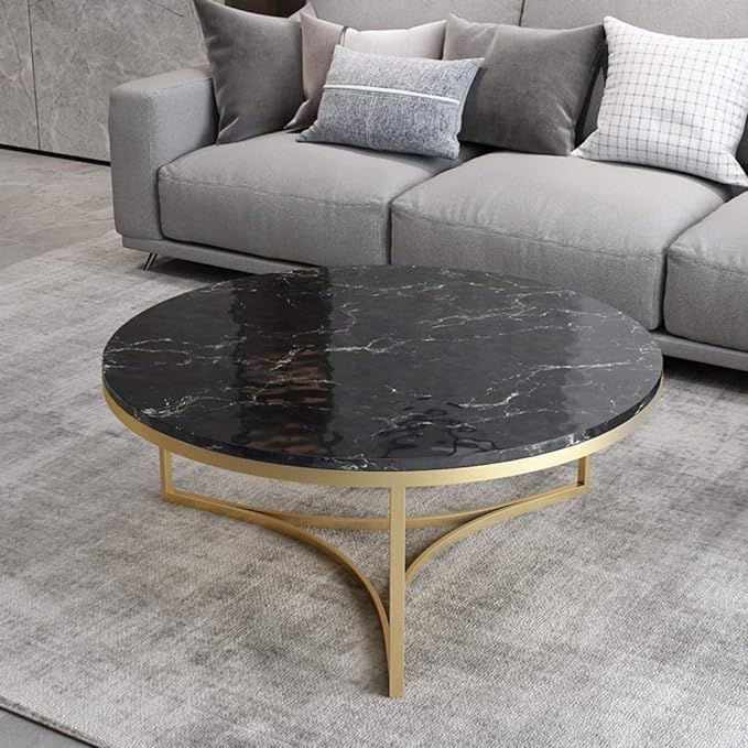 Opulent Marble Nesting Table Ensemble - Ace Crafts Emporio