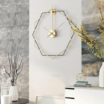 Modern Elegance: The Metal Wall Clock - Ace Crafts Emporio