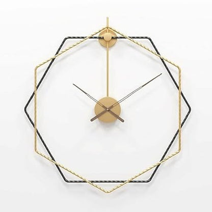 Modern Elegance: The Metal Wall Clock - Ace Crafts Emporio