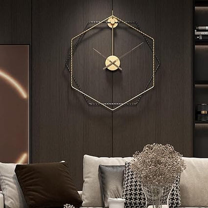 Modern Elegance: The Metal Wall Clock - Ace Crafts Emporio