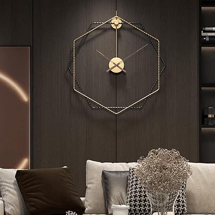 Modern Elegance: The Metal Wall Clock - Ace Crafts Emporio