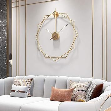 Contemporary Craft: The Modern Metal Wall Clock - Ace Crafts Emporio