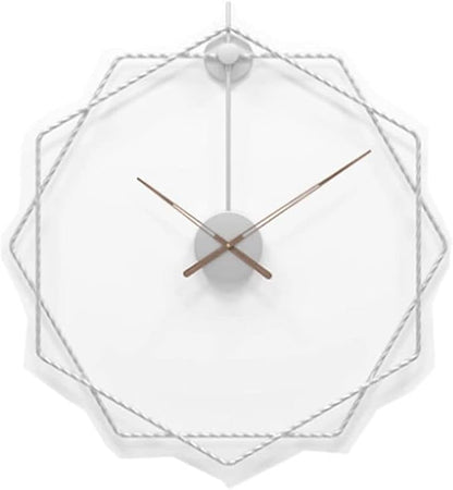 Modern Metal Fusion: The Stylish Wall Clock - Ace Crafts Emporio