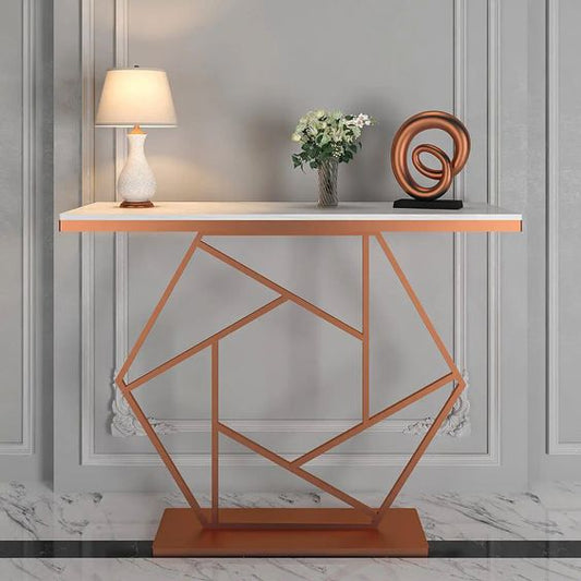 Marble Magic: Elevate Your Space with a Stunning Console Table - Ace Crafts Emporio