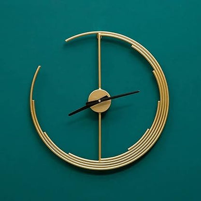 Minimalist Metal: The Modern Wall Clock - Ace Crafts Emporio