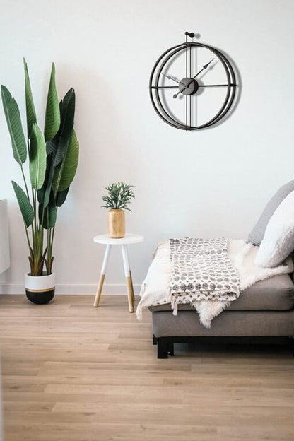Modern Artistry: The Metal Wall Clock - Ace Crafts Emporio