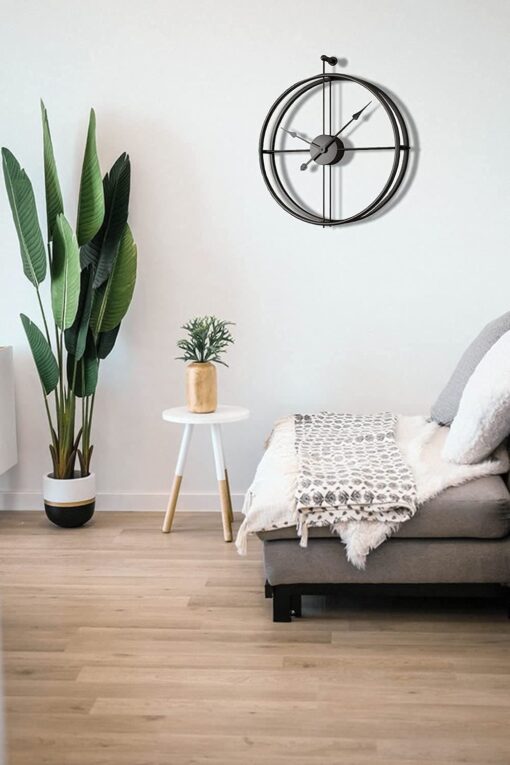 Modern Artistry: The Metal Wall Clock - Ace Crafts Emporio