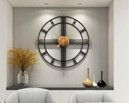 Modern Luxe: The Metal Wall Clock - Ace Crafts Emporio