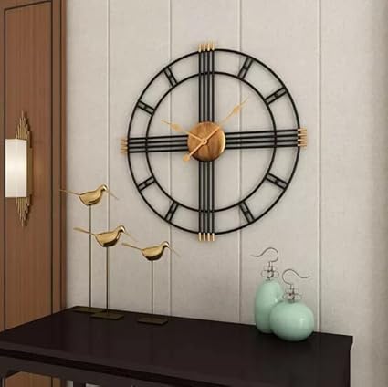 Modern Luxe: The Metal Wall Clock - Ace Crafts Emporio
