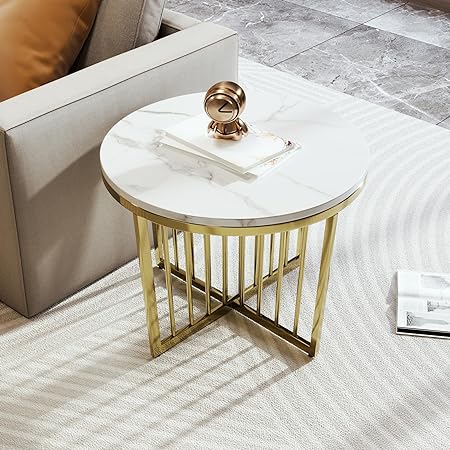 Marble Masterpiece: Modern Nesting Tables with Luxurious Marble Tops - Ace Crafts Emporio