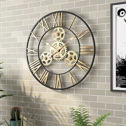 Modern Metal Magic: The Wall Clock - Ace Crafts Emporio