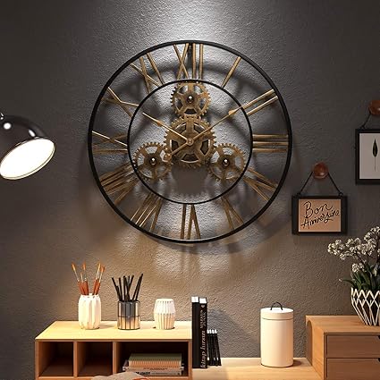 Modern Metal Magic: The Wall Clock - Ace Crafts Emporio