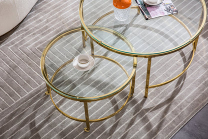 Contemporary Metal: Stylish Stainless Steel Nesting Tables for Modern Living - Ace Crafts Emporio