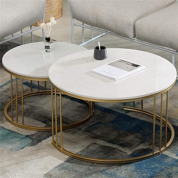 Streamlined Style: Modern Coffee Table Set for Contemporary Living Spaces - Ace Crafts Emporio