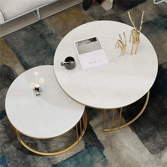 Streamlined Style: Modern Coffee Table Set for Contemporary Living Spaces - Ace Crafts Emporio