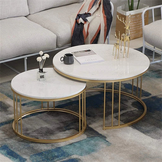 Streamlined Style: Modern Coffee Table Set for Contemporary Living Spaces - Ace Crafts Emporio